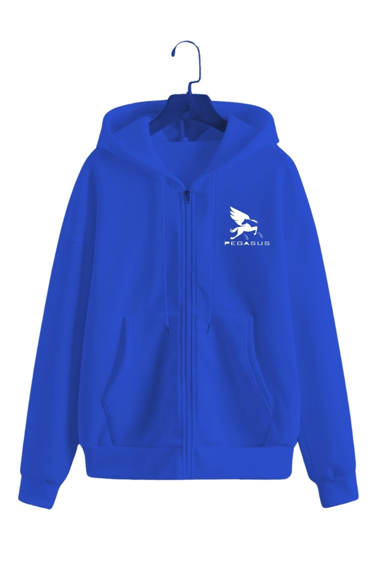 Unisex Pegasus zip-hoodie