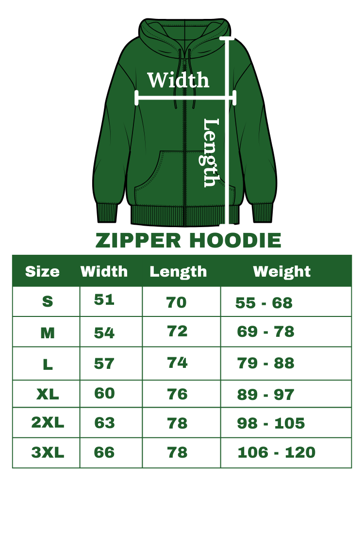 Unisex Zip Hoodie